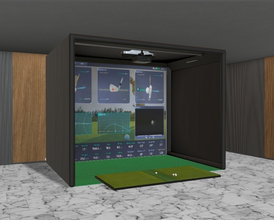 The Eagle Simulator Package - ProTee VX Overhead Launch Monitor